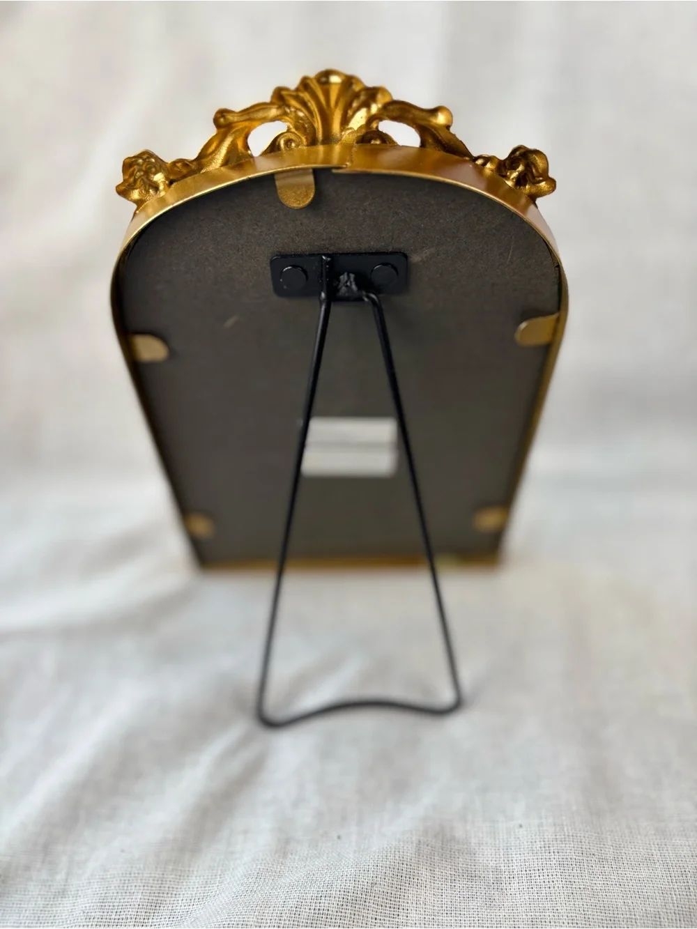 Ornate Baroque Gold Picture Frame 5x7 Easel Back 3.5x5.5 Photo Opening